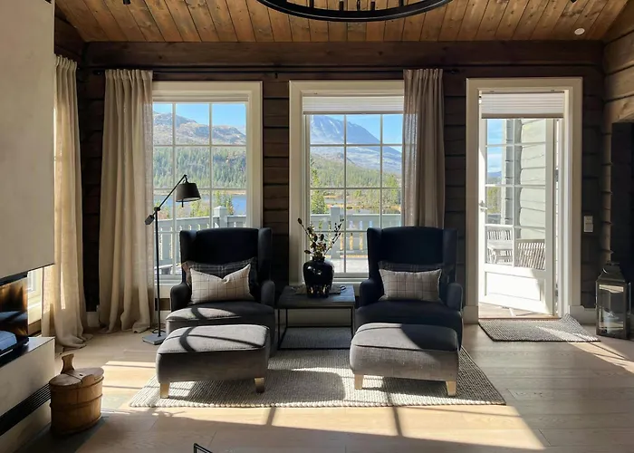 Ornenipa By Gaustatoppen With Panoramic View